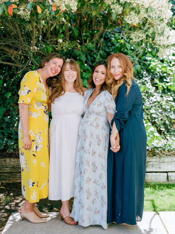 High tea backyard baby shower with baby animals