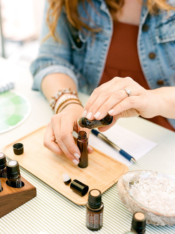 High tea backyard baby shower with baby animals