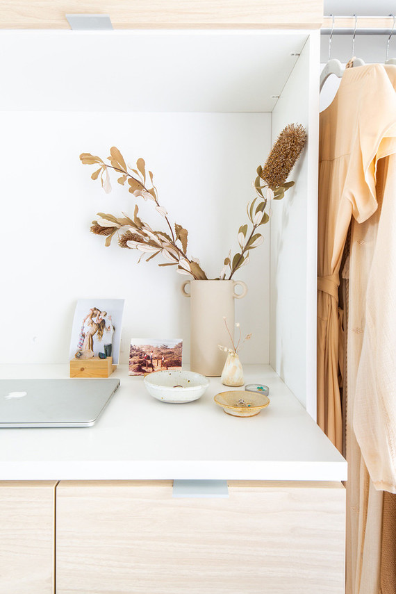 His & Hers master closet makeover with California Closets