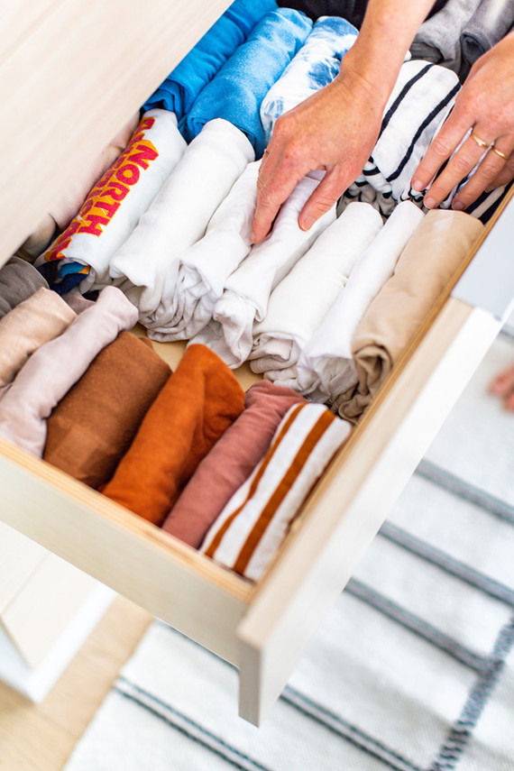 His & Hers master closet makeover with California Closets