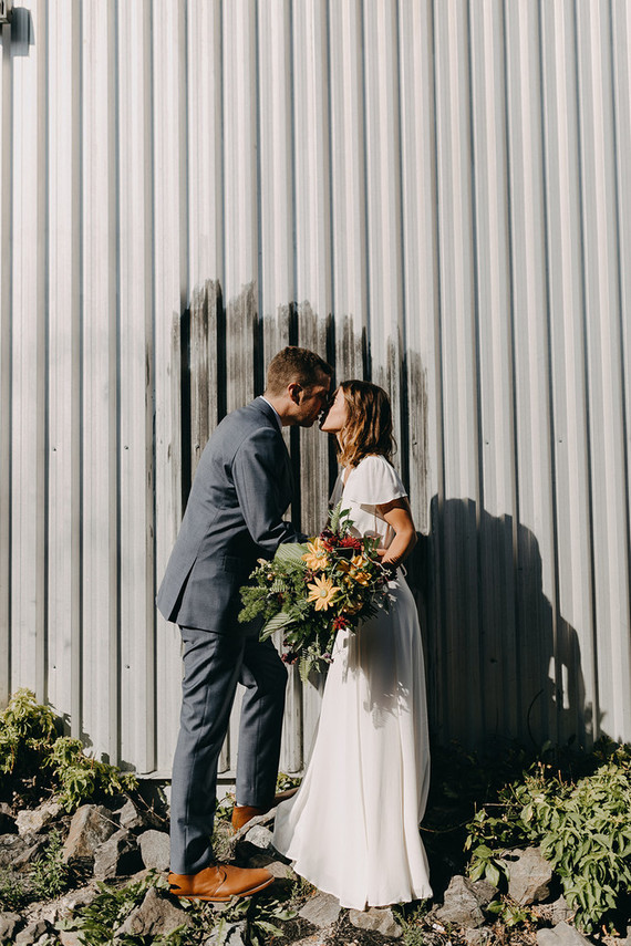 An intimate, authentic wedding in Portland, Maine with a $10,000 budget