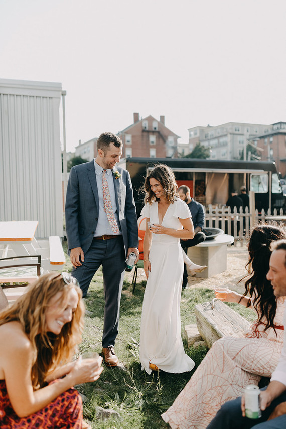 An intimate, authentic wedding in Portland, Maine with a $10,000 budget