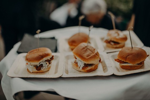 Minimal modern fall wedding at Hummingbird Nest Ranch with ALL dried flowers