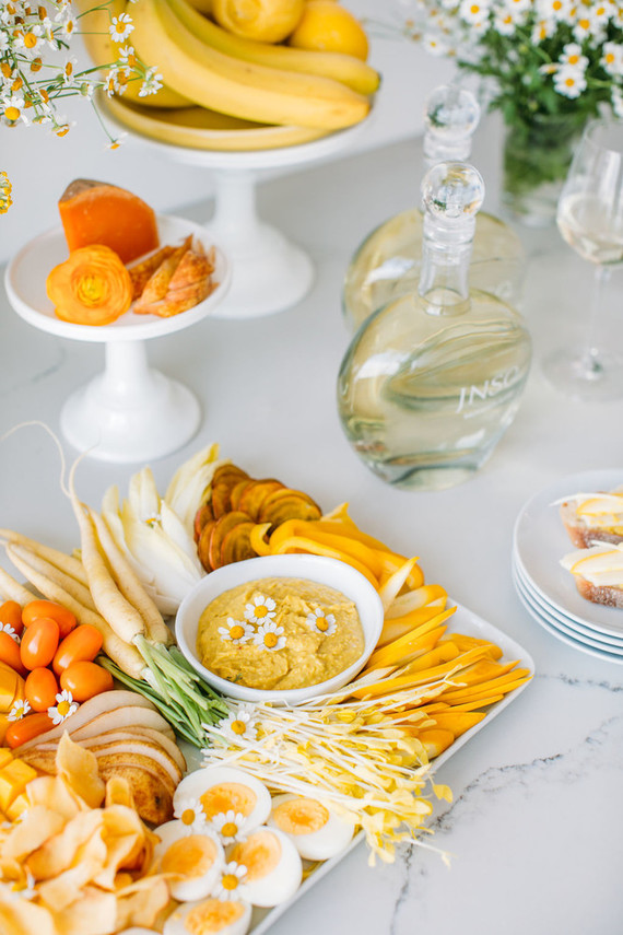 Yellow grazing board Inspiration