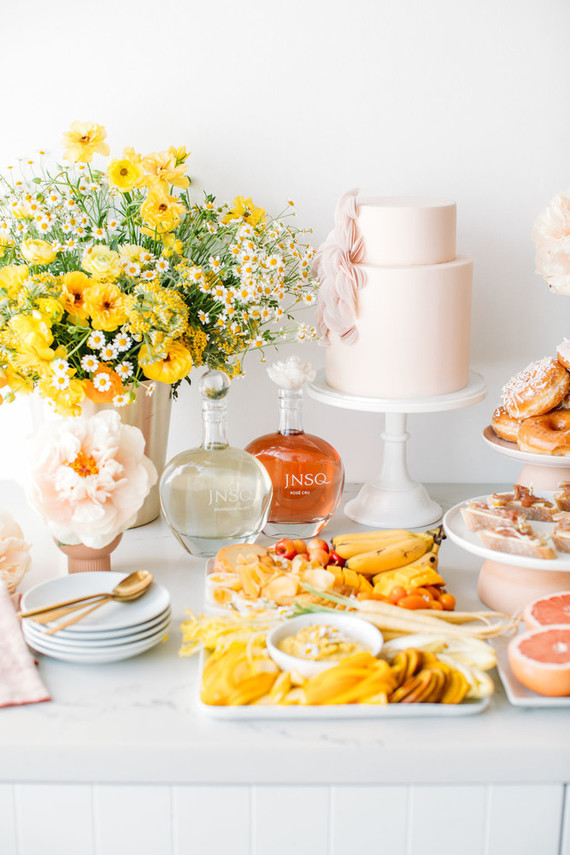 Modern brunch bridal shower Inspiration