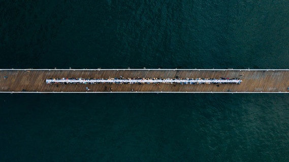Malibu pier dinner Inspiration