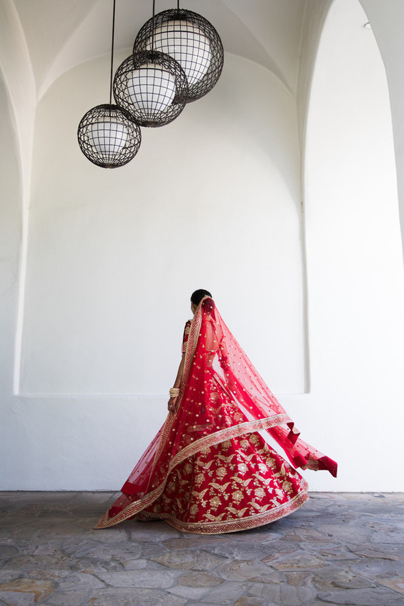 Colorful luxe Indian wedding at Bacara in Santa Barbara
