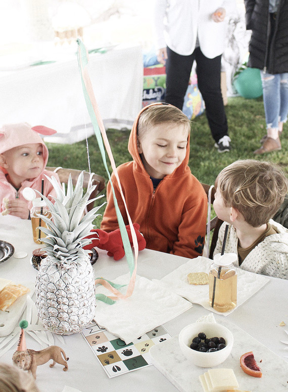 Modern Party Animal themed 2nd birthday Inspiration