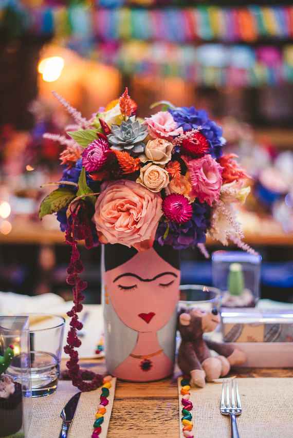 An over-the-top christening party inspired by Frida Kahlo