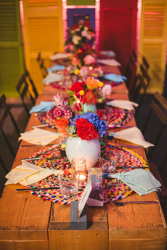 An over-the-top christening party inspired by Frida Kahlo