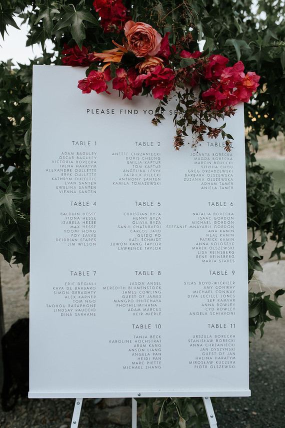 A rustic barn wedding at Red Barn Ranch inspired by berries and summer flowers Inspiration