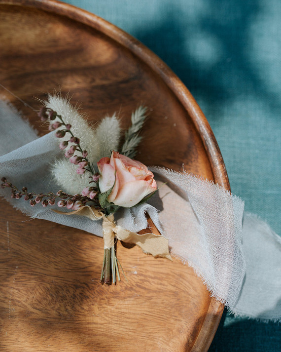 A rustic barn wedding at Red Barn Ranch inspired by berries and summer flowers Inspiration