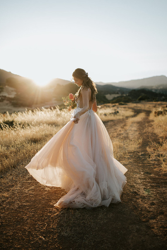 A rustic barn wedding at Red Barn Ranch inspired by berries and summer flowers Inspiration