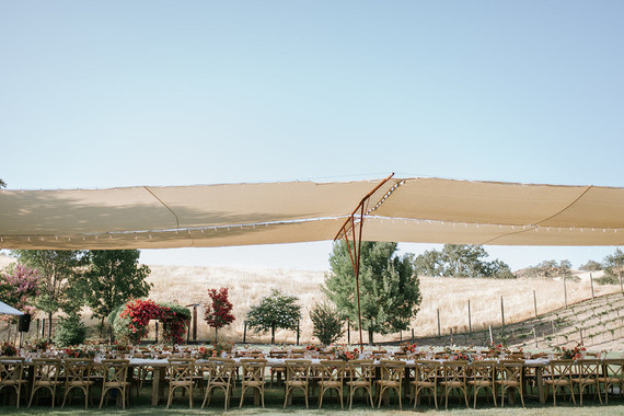 A rustic barn wedding at Red Barn Ranch inspired by berries and summer flowers