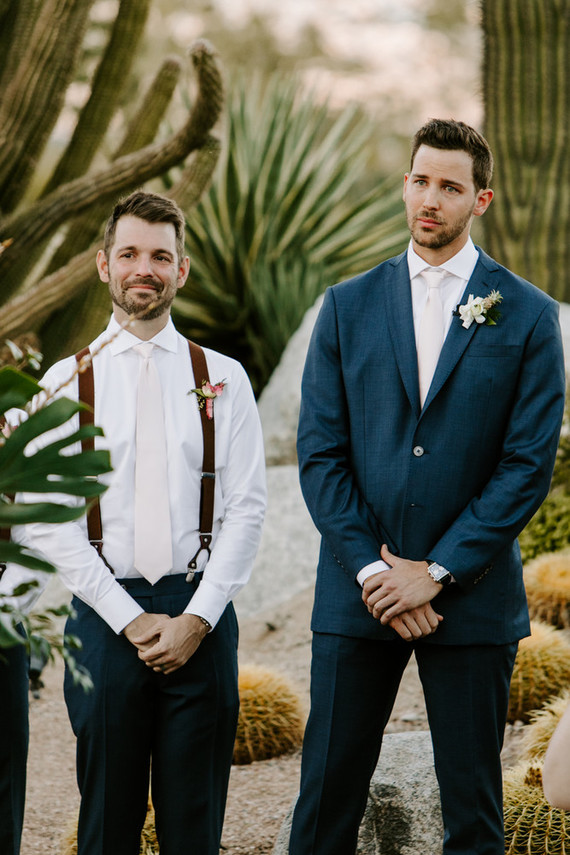 Luxe pink Palm Springs wedding at The Pond Estate