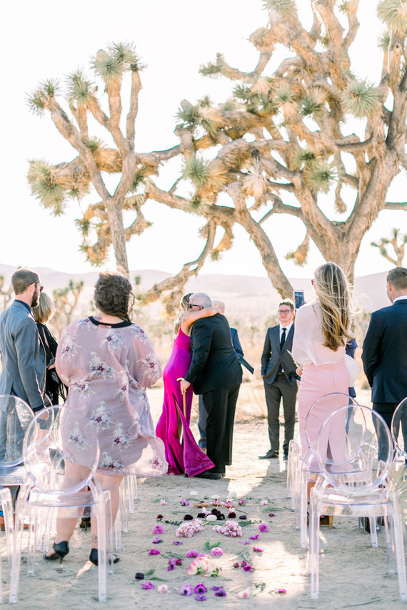 A chic, modern destination elopement at Joshua Tree National Park