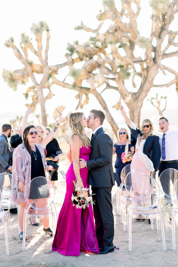 A chic, modern destination elopement at Joshua Tree National Park