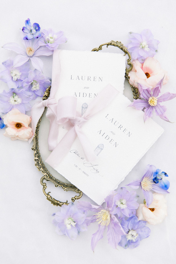Lavender wedding inspiration Inspiration