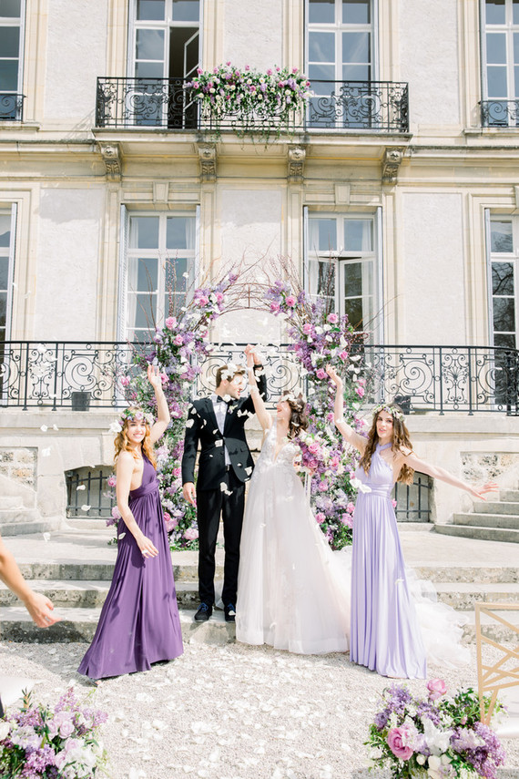 French lavender wedding inspiration Inspiration