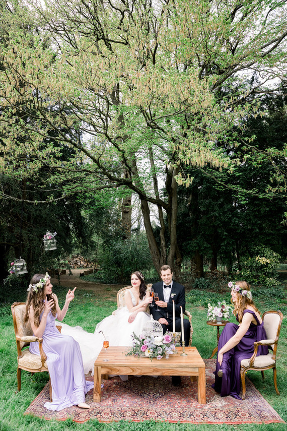 French lavender wedding inspiration Inspiration