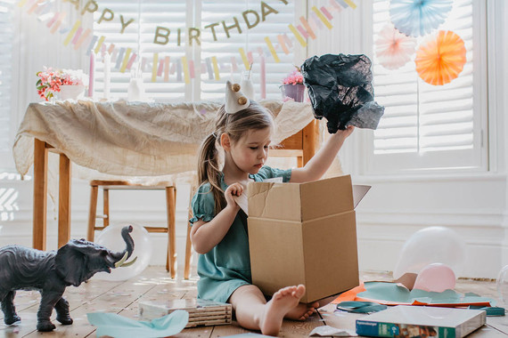 4th birthday breakfast party at home for twin girls
