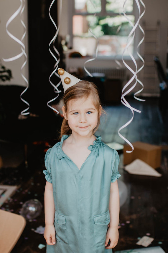 4th birthday breakfast party at home for twin girls