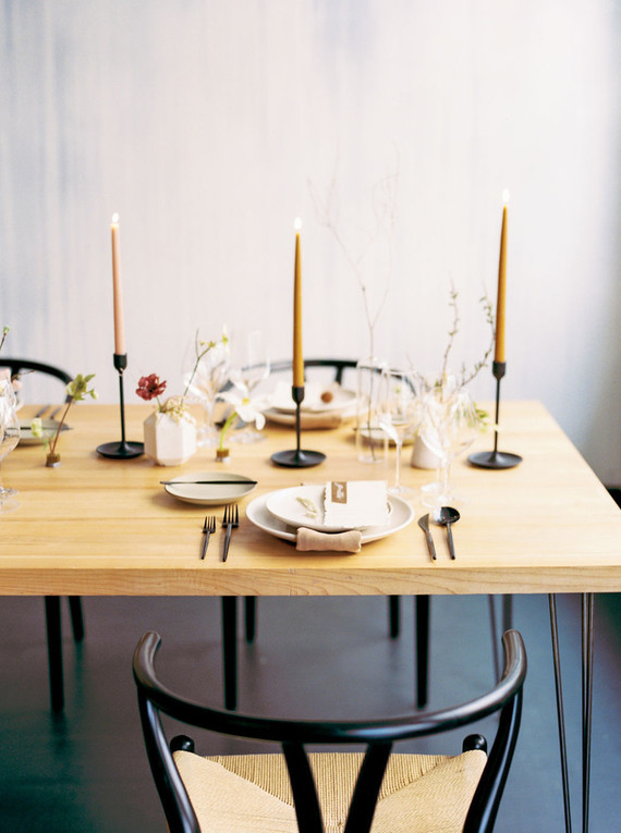 Modern place setting Inspiration