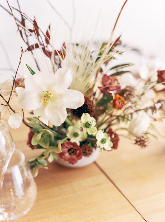 Minimalist centerpiece Inspiration