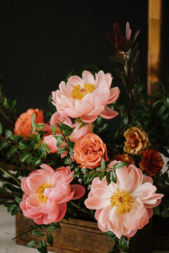 Coral charm peonies Inspiration