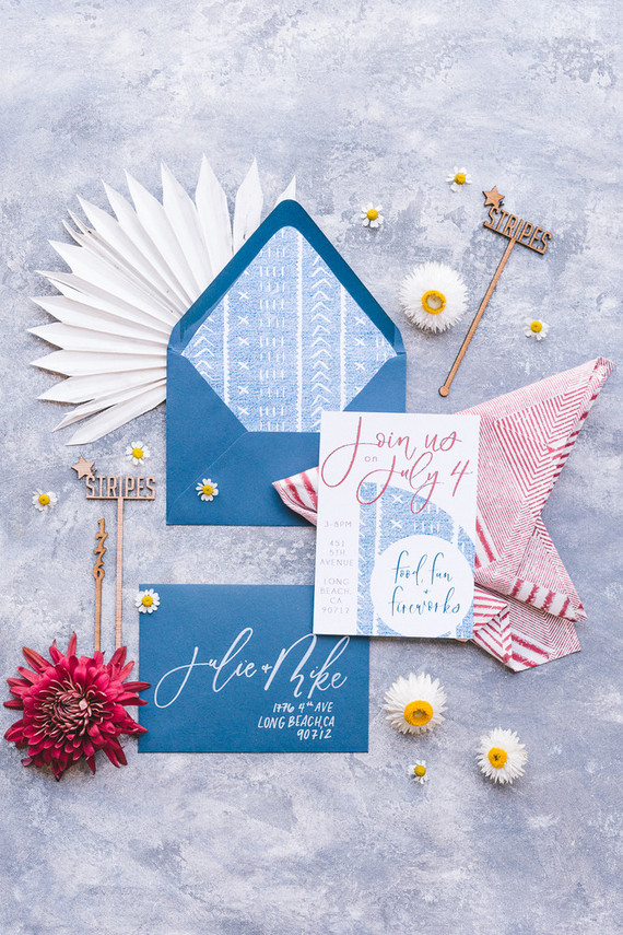 4th of july party invitations