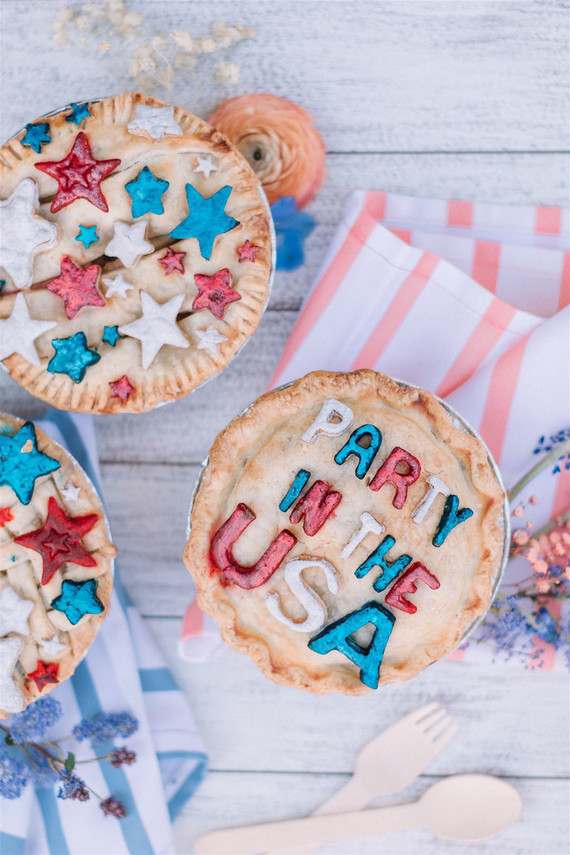 4th of July pie Inspiration