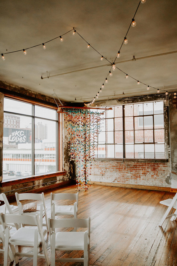 Ceremony backdrop idea