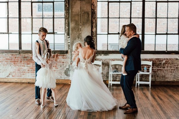 Colorful wedding inspiration from the Big Fake Wedding Kansas City Inspiration
