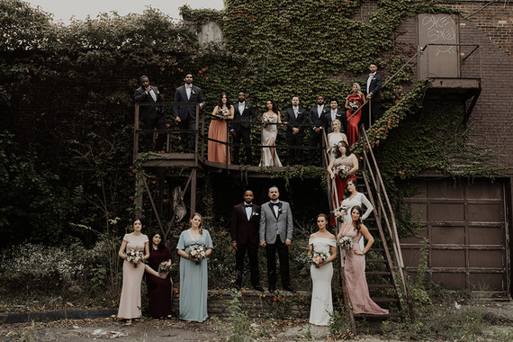 A sentimental, industrial modern wedding at the Museum of Contemporary Art Detroit