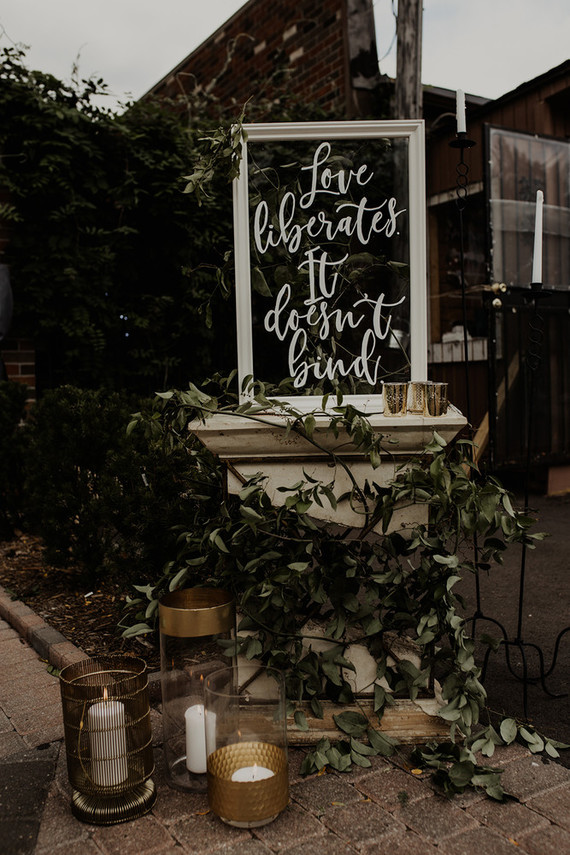 A sentimental, industrial modern wedding at the Museum of Contemporary Art Detroit