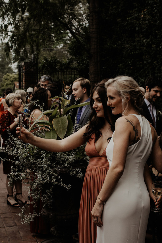 Industrial modern Detroit wedding