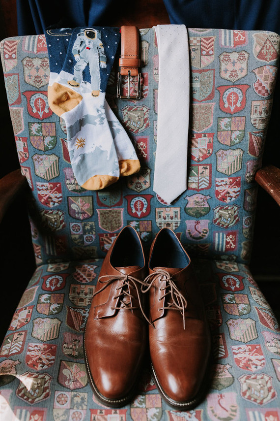 Grooms fashion details