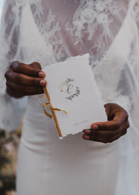 Vow book idea
