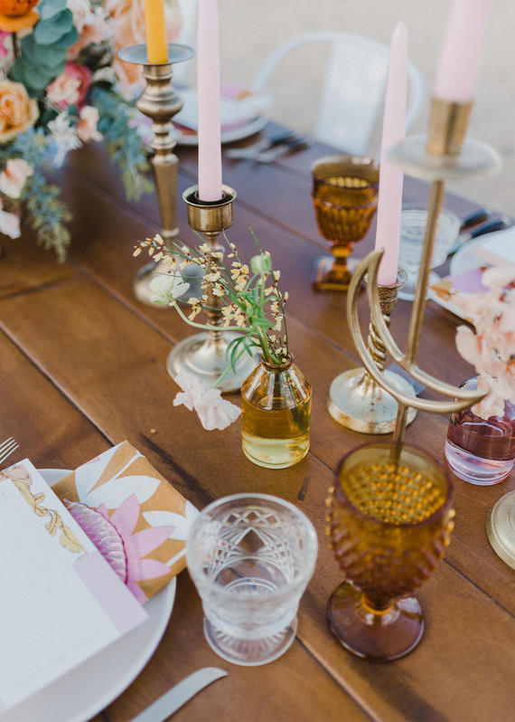 70s inspired Joshua Tree elopement Inspiration