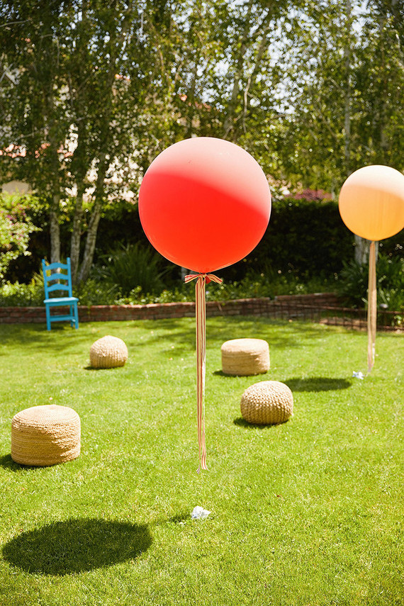 Modern circus 1st birthday party