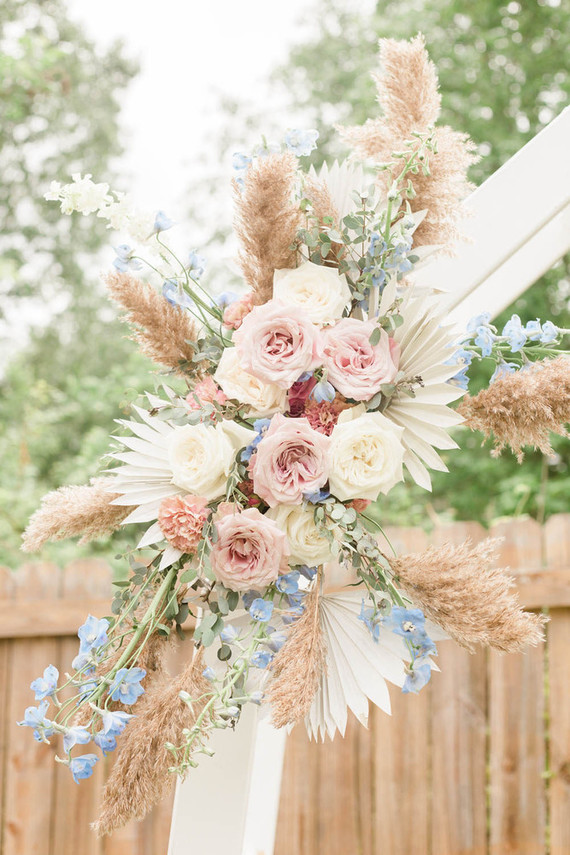 Floral hoop ideas