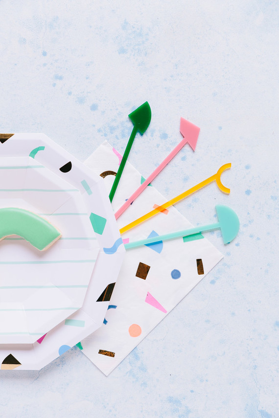 Colorful kids birthday party ideas