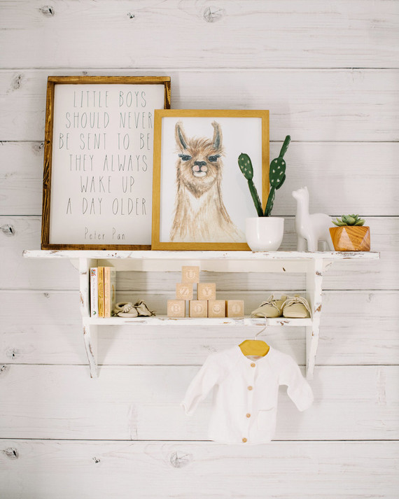 All white boy's nursery ideas
