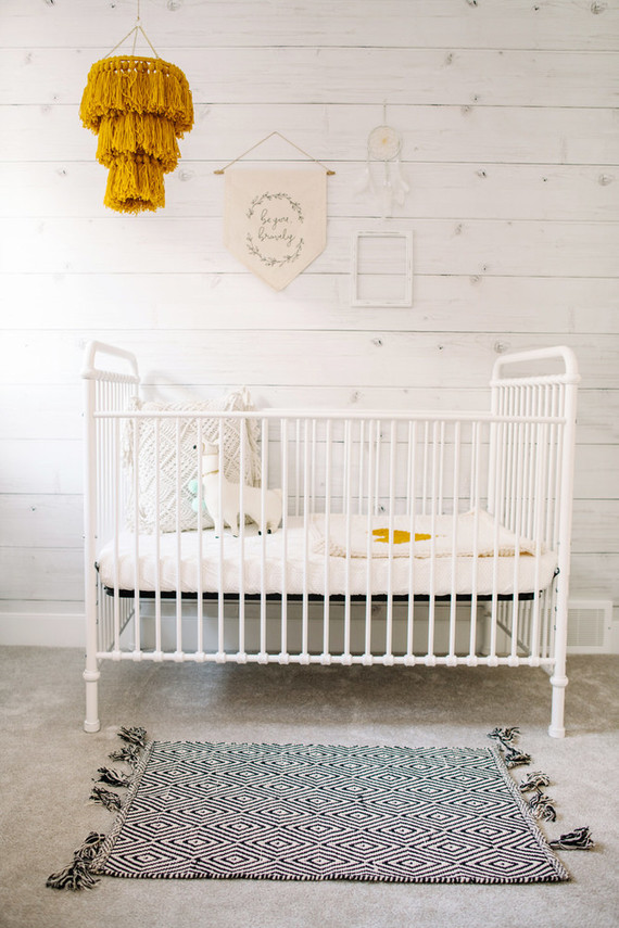 All white boy's nursery ideas