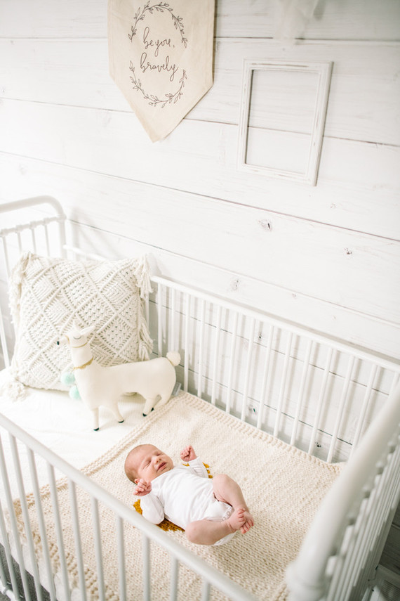 All white boy's nursery ideas