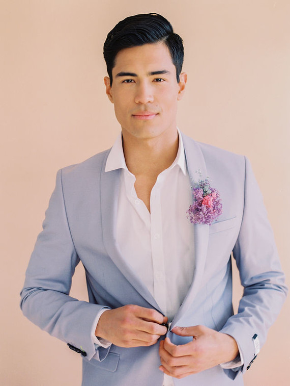 Light blue groom suit Inspiration