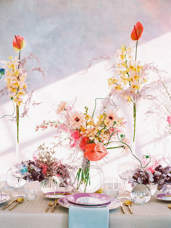 Modern pastel iridescent wedding ideas Inspiration