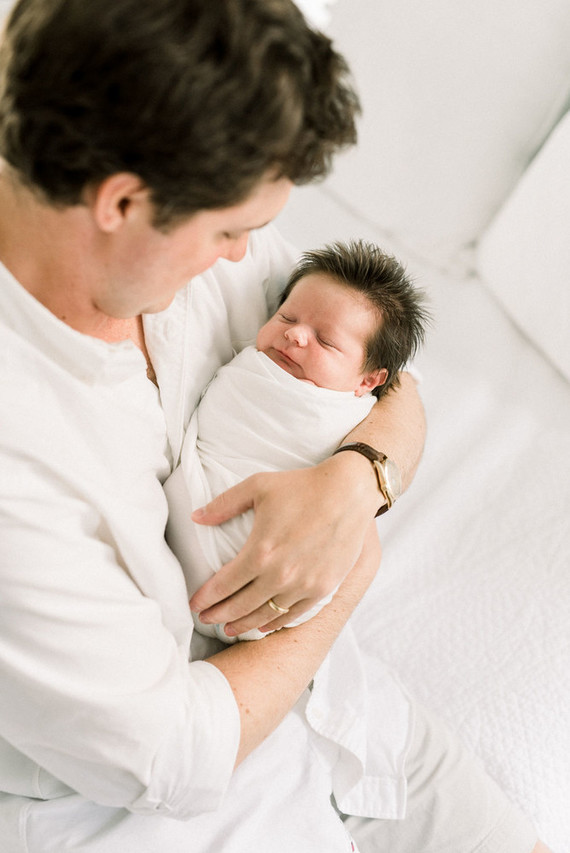 Family newborn photography