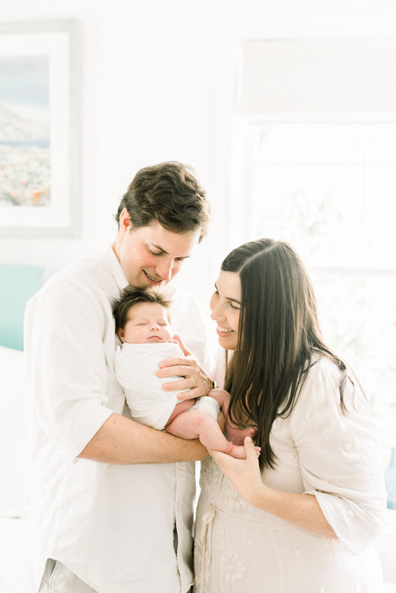 Family newborn photography