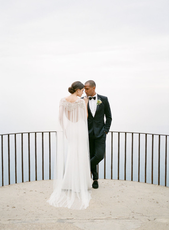 Bridal cape